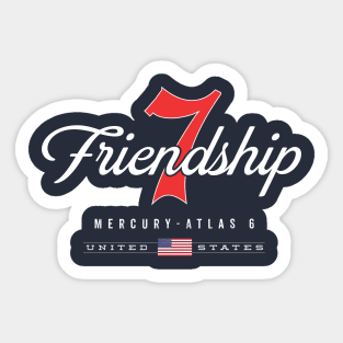 Friendship 7 Sticker